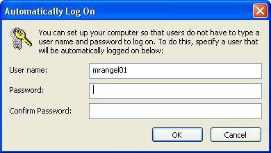 how to auto logon