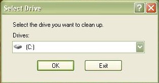 run disk cleanup