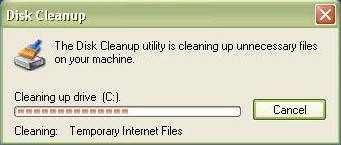 run disk cleanup