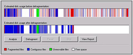 what is disk defragmenter