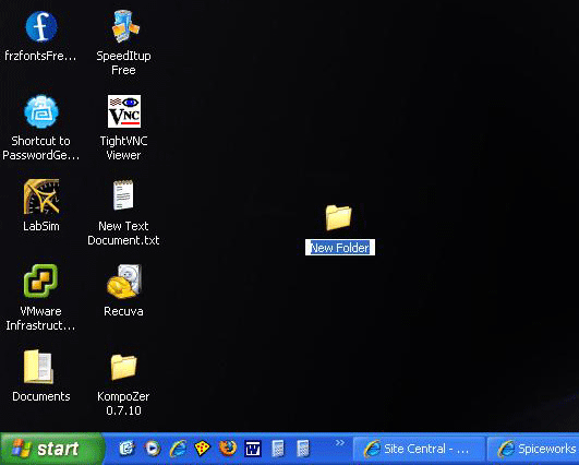 renaming a folder renaming a folder