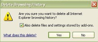 delete browsing history delete browsing history
