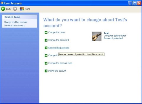 password protect - user accounts password protect - user accounts